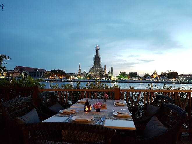 [방콕생활]9년 만에 다시 찾은 왓 아룬 뷰 레스토랑