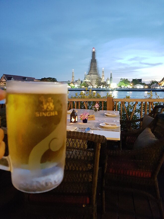 [방콕생활]9년 만에 다시 찾은 왓 아룬 뷰 레스토랑