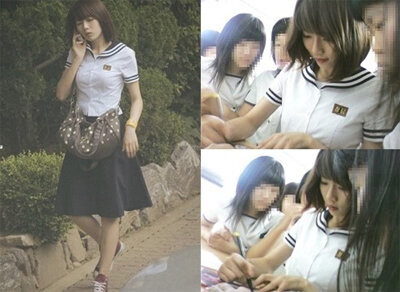 미소가 예쁜 여중생의 댄스 커버 무대