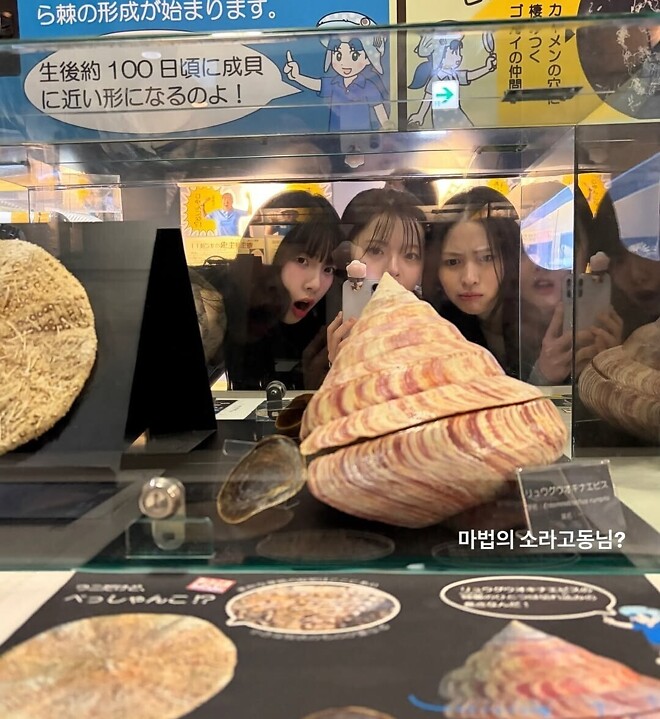 류진, 한수아와 함께 일본 여행간 카리나