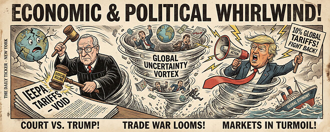 [26년 02월 21일] 미국 증시 마감 후 동향