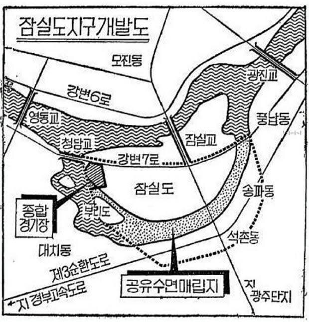역사 탐구: 본래 강북이었던 섬이 중심이 되기까지