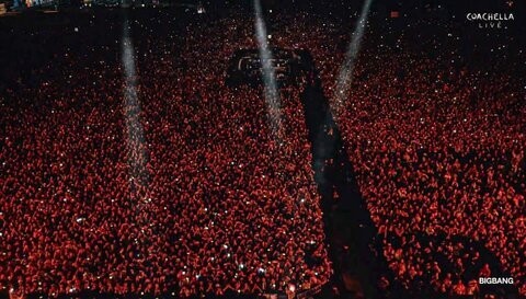 무대 시작하고 전세계 실트 1위 찍었던 2026 코첼라 빅뱅