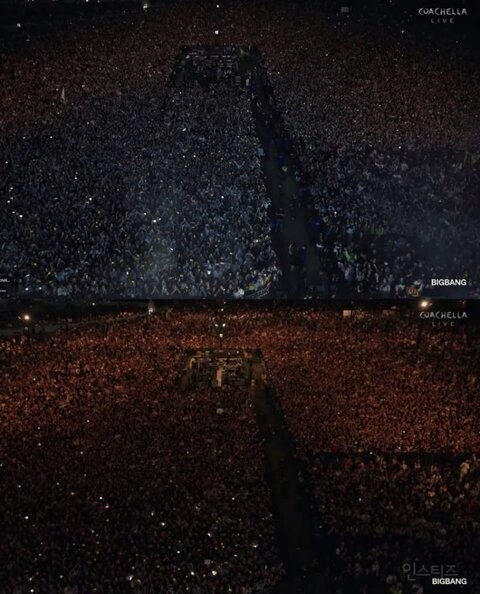 무대 시작하고 전세계 실트 1위 찍었던 2026 코첼라 빅뱅