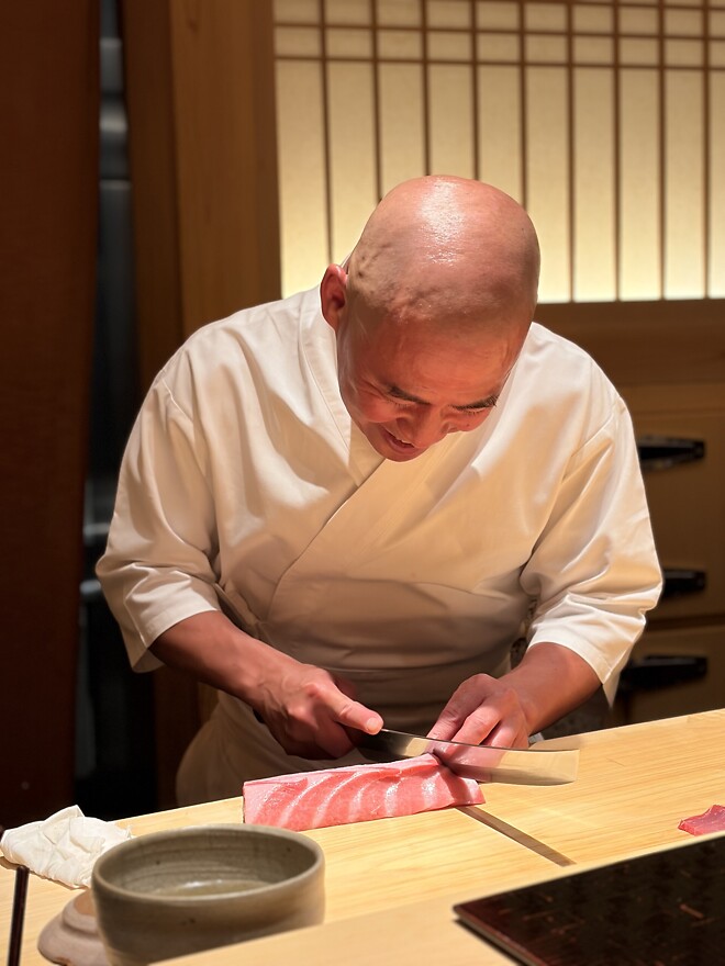 미슐랭 3스타 스시집 다녀왔습니다