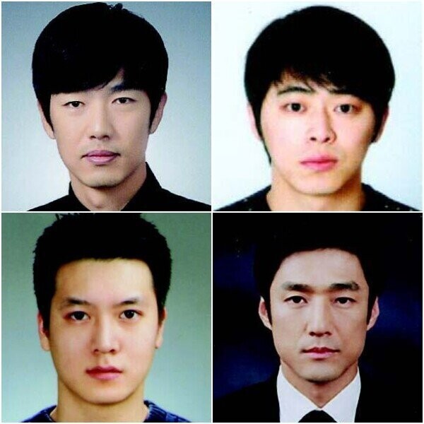 탤런트 조합원 등록 사진