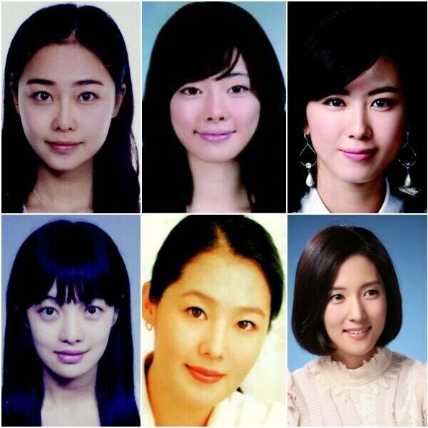 탤런트 조합원 등록 사진