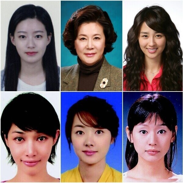 탤런트 조합원 등록 사진