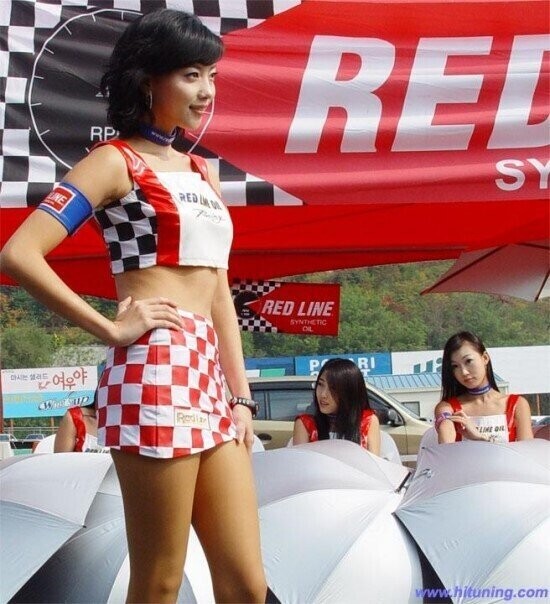 레이싱걸 시절 오윤아