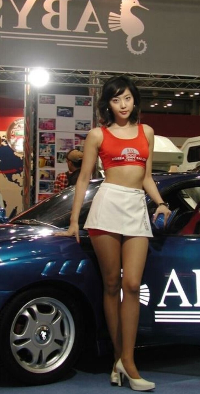 레이싱걸 시절 오윤아