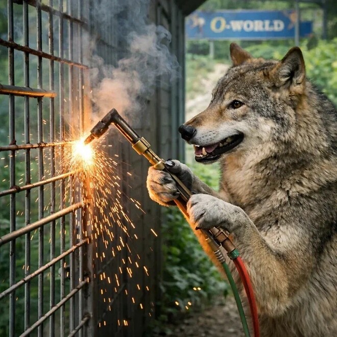 늑구의 9일간의 여정