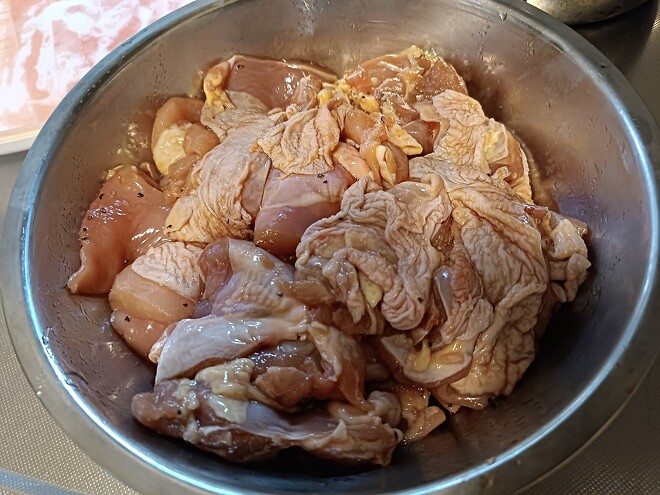 가라아게 튀겼슴다