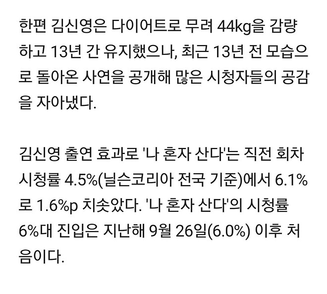 김신영 &amp;#039;나 혼자 산다&amp;#039; 추가 촬영 - 박나래 빈자리 채우나 &amp;#039;고정각&amp;#039;