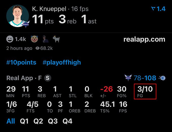 오늘 콘 크니플 스텟