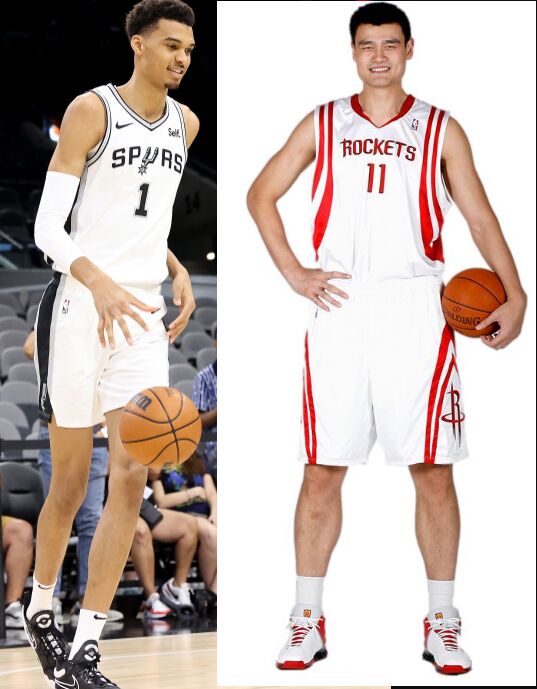 웸반야마&야오밍 10년계약 or 웸반야마&포르징기스 10년계약 - 매니아 커뮤니티 NBA-Talk 게시판
