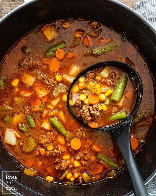 이정도 햄버거면 뱁 앤 김치국 몇 번 리필하는지