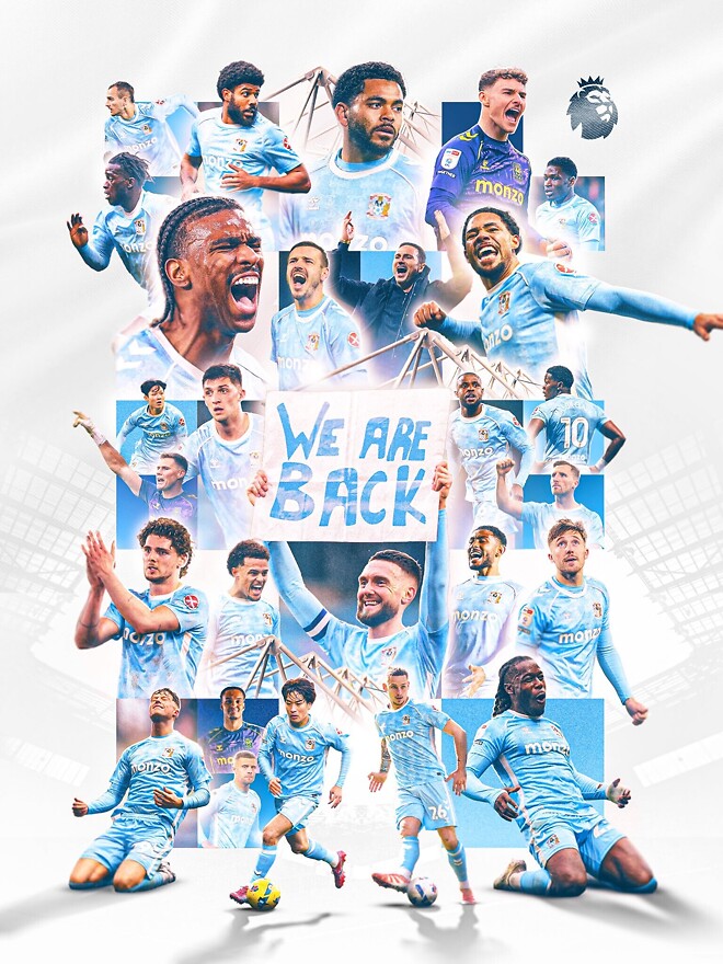 [오피셜] 램파드의 코벤트리 시티, 25년만의 EPL 승격