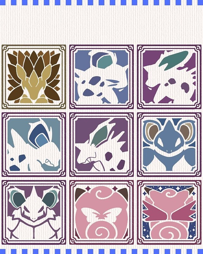 [포켓몬] 타일 형태의 도감 ㄷㄷ