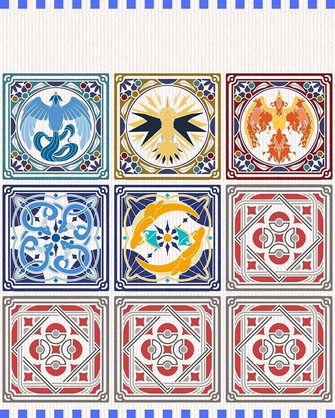 [포켓몬] 타일 형태의 도감 ㄷㄷ