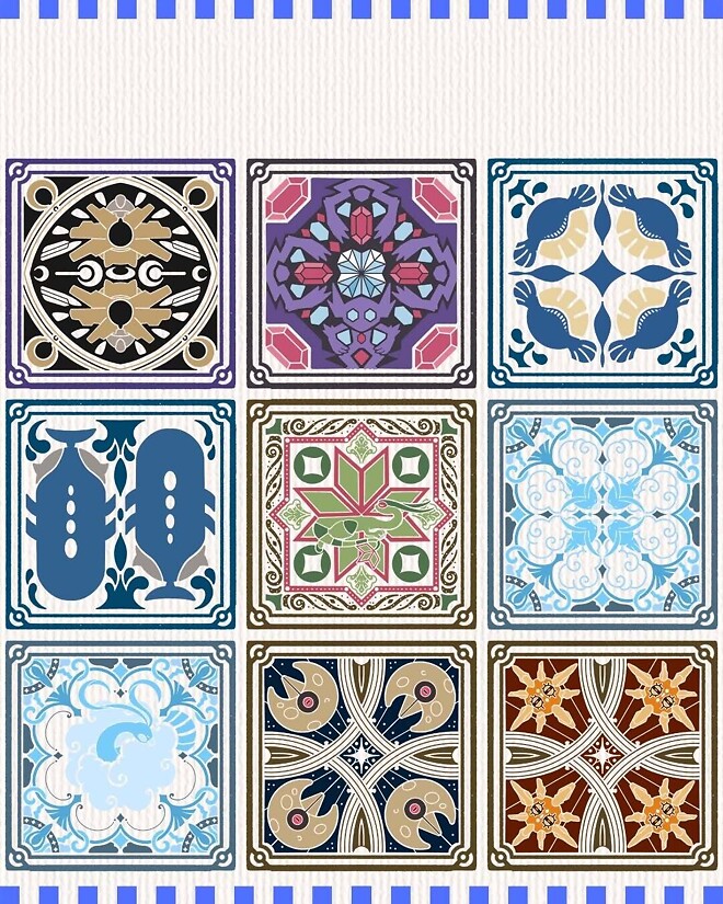 [포켓몬] 타일 형태의 도감 ㄷㄷ