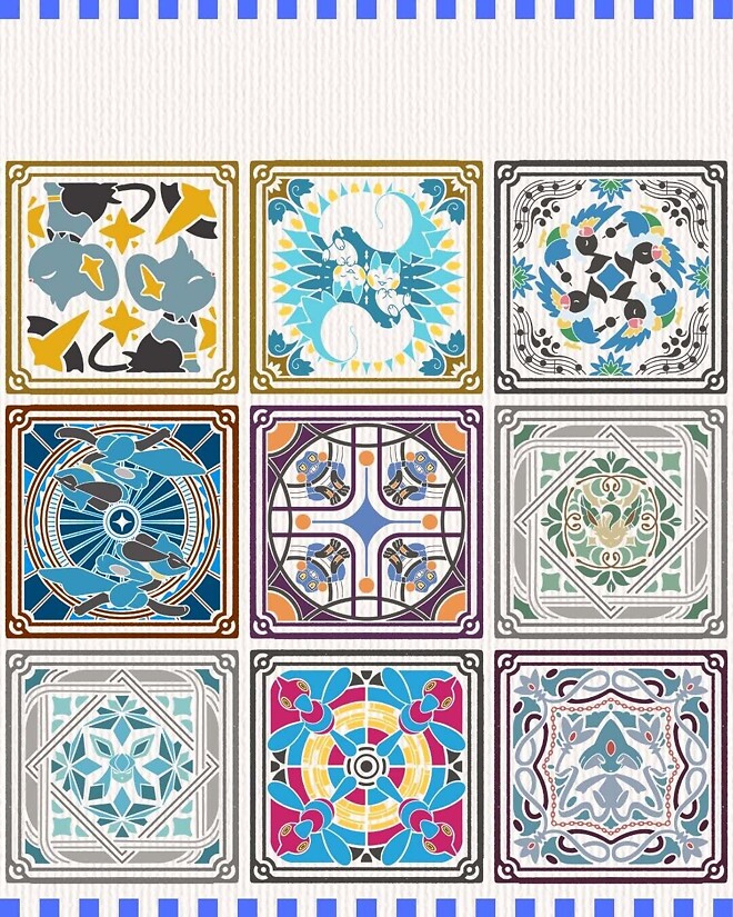 [포켓몬] 타일 형태의 도감 ㄷㄷ