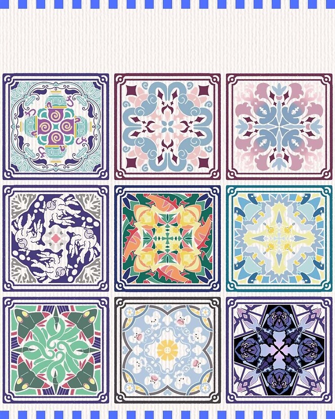 [포켓몬] 타일 형태의 도감 ㄷㄷ