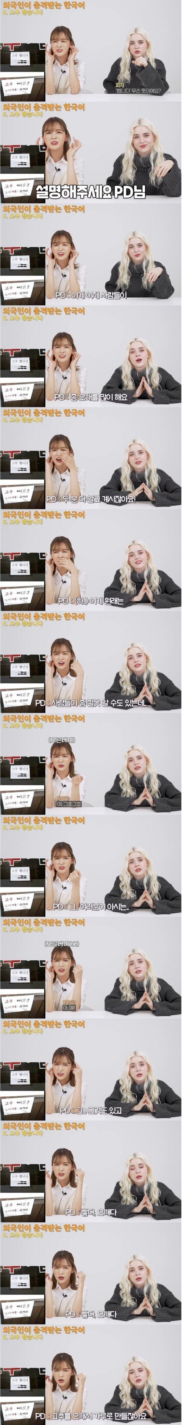 외국인들이 보고 놀란다는 시장간판