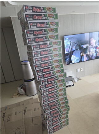 쿠팡에서 육개장 사발면 1개에 140원 가격 오류