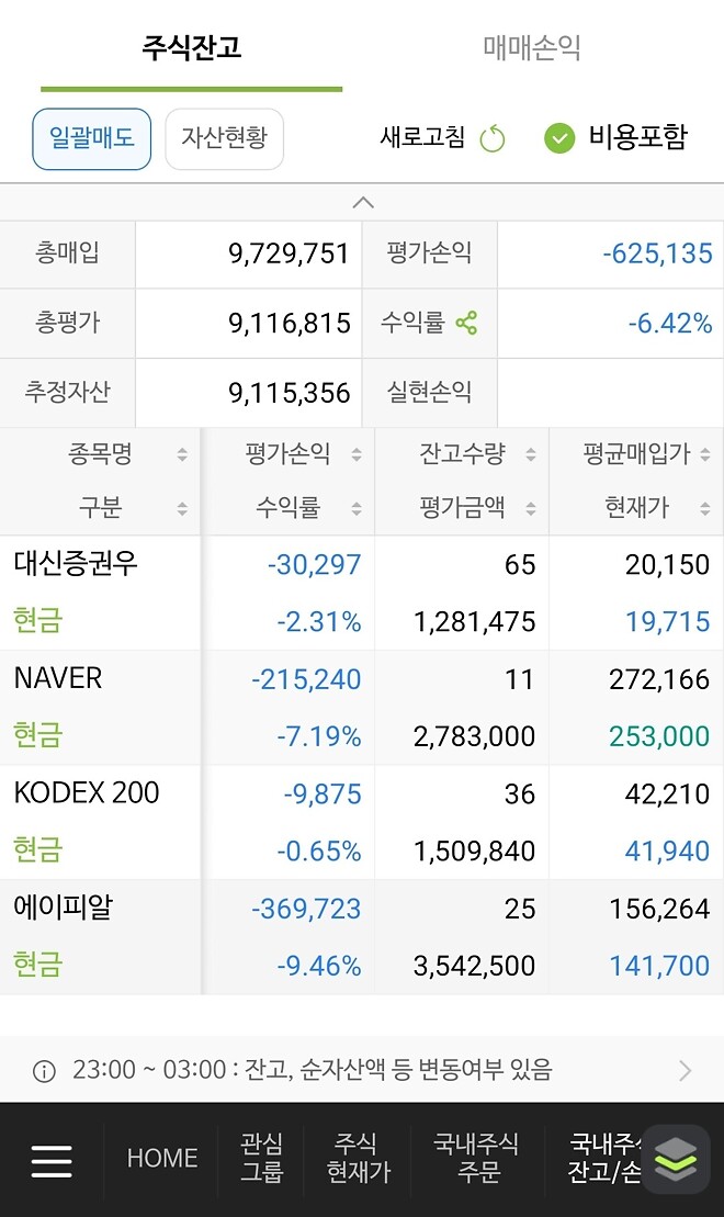 하루2만원만벌자.물린지 3일차