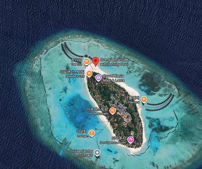 📍25. 1. 12 슈카월드배경 - 오버워터 빌라