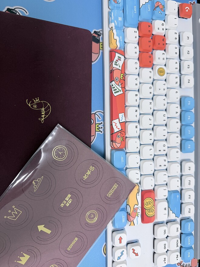 키캡 장난 없네유!!