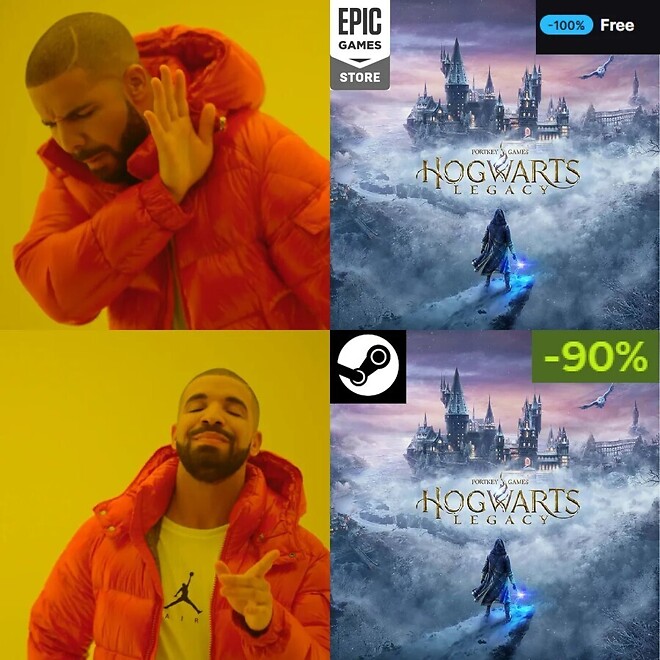 스팀겨울세일) 호그와트레거시 -90% 세일 중.