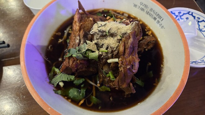 야무지게 먹은 음식 1