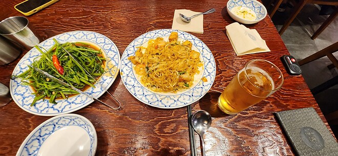 야무지게 먹은 음식 1