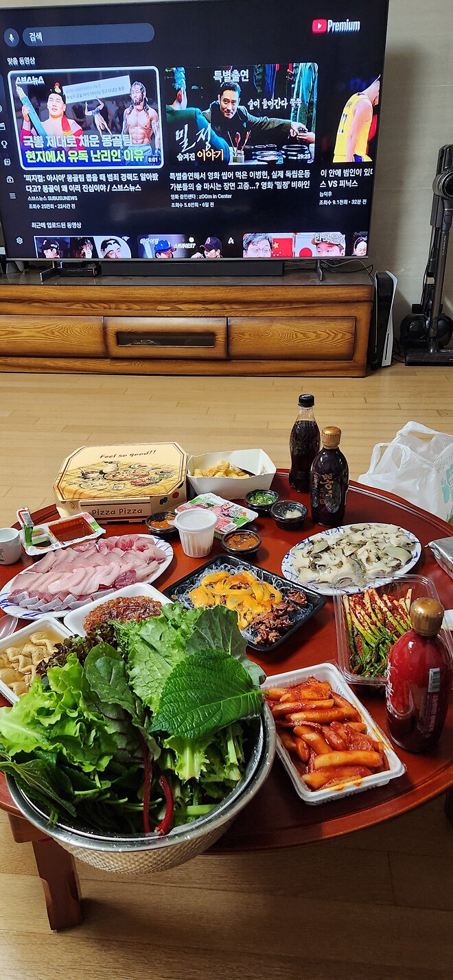 야무지게 먹은 음식 1