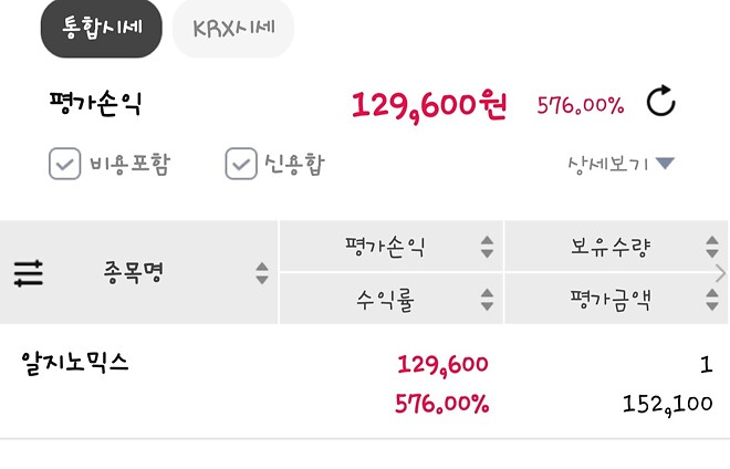 내 인생 최고의 수익률 신기록 갱신