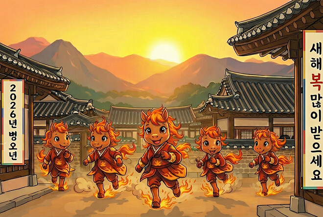 AI) 2026년 병오년 새해 복 많이 받으세요