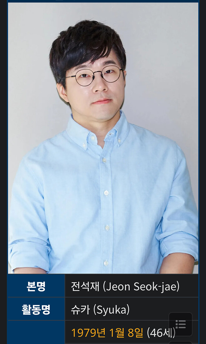 오늘 생일인 유명인