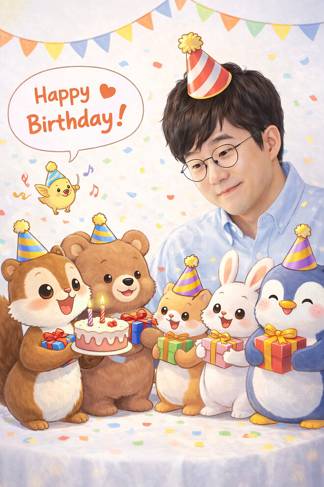 오늘은 슈카대표님 생신날입니다