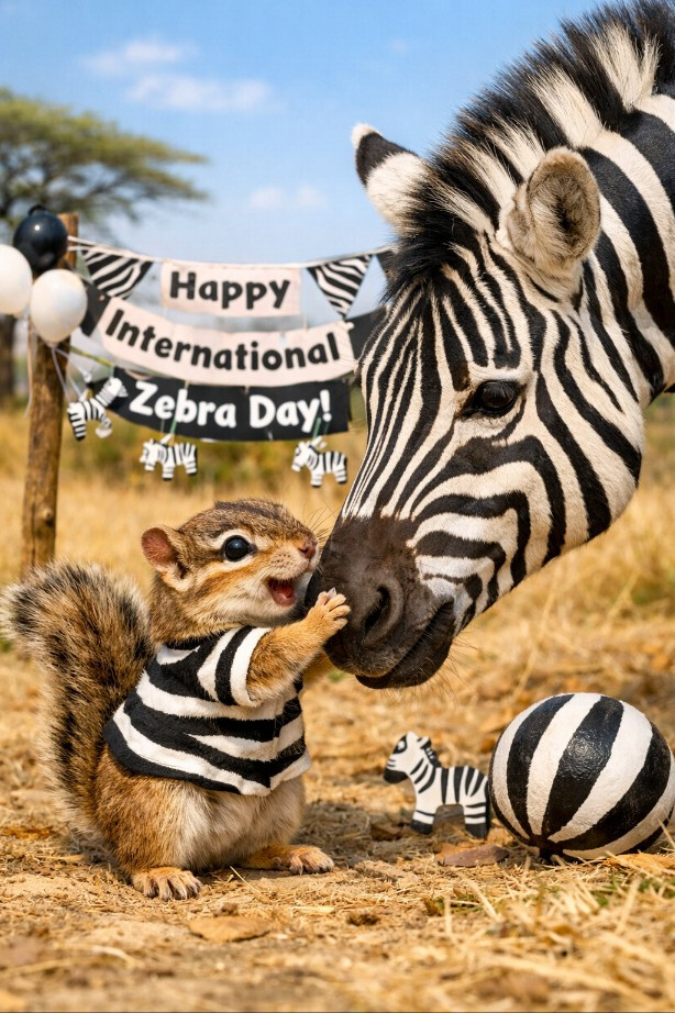 오늘은 국제얼룩말의 날입니다!