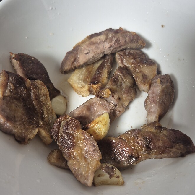 흑돼지 목살 후기