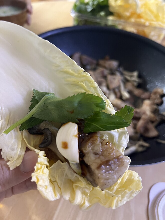 고기는 못구워도 정말 맛있음