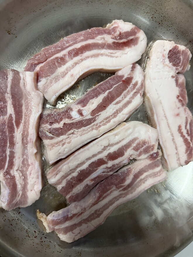 꽁꽁에디션 흑돈 오겹살 후기