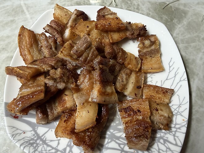 꽁꽁에디션 흑돈 오겹살 후기