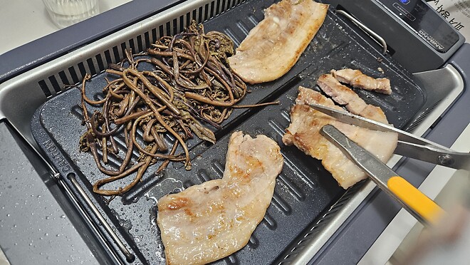 우여곡절 끝에 올릴 수 있었던 제주돼지 후기