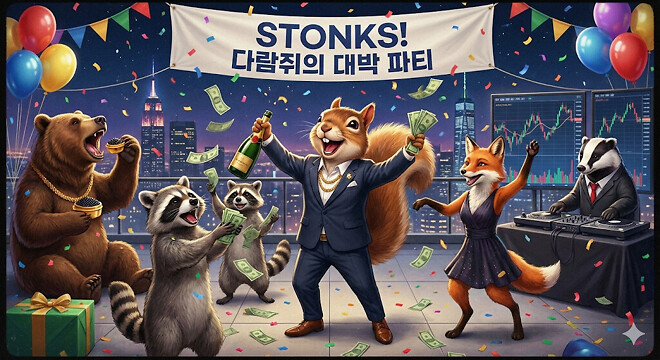 🐿️...올해의 목표 : 코스피를 이기자..! (+4700 터치 추카!)