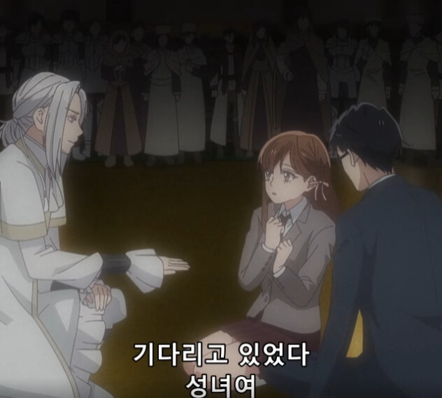 (후방주위) 아... 애니보다가...