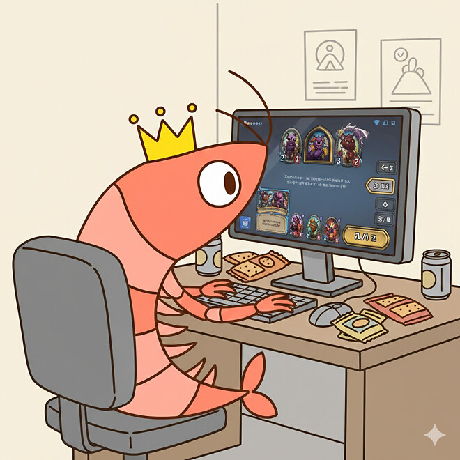 어제 새우는 원래 휘어있다는 얘기를 듣고