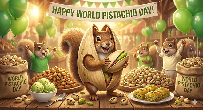 오늘은 세계 피스타치오의 날입니다 !