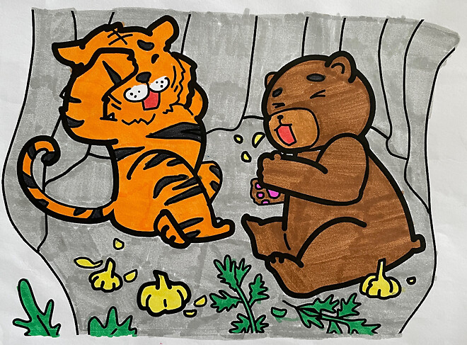 아주 먼 옛날 동굴에서는